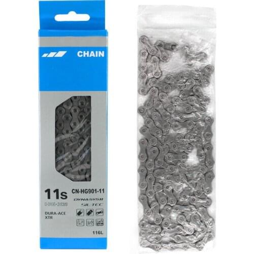 2021 DURA-ACE XTR HG901HG900 Chain 11-Speed 116L Mountain Bike Bicycle Chain DURA ACE CN-HG901 MTB Road Bike HG-X SIL-TEC Chains