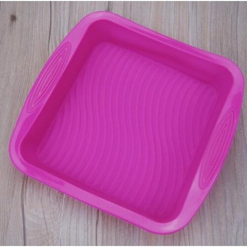 Easy Cleaning Silicone Bread Toast Mold Square Cake Pan High Temperature Resistance Kitchen Baking Mold Bakeware