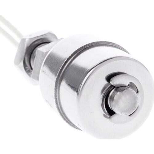 Stainless Steel Vertical Liquid Water Level Sensor Internal Float Switch 45mm Line 35CM 10W