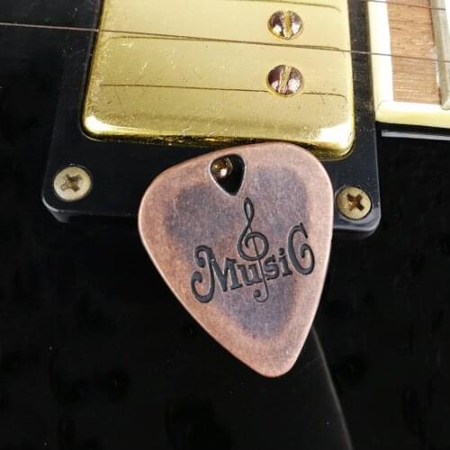 NEW Guitar accessories Metal Guitar Picks For Acoustic Electric Guitar Gradually thicker design 50 pcs/lot