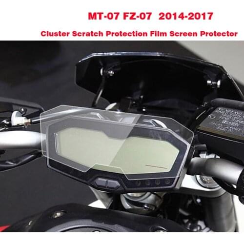 New For Yamaha MT-07 FZ-07 MT07 Cluster Scratch Protection Film Screen Protector for Yamaha FZ07 MT 07 2014 2015 2016 2017
