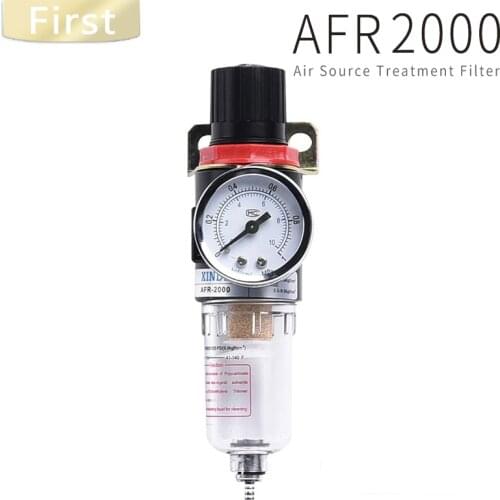 AFR-2000 pneumatic air filter regulator treatment unit pressure regulator compressor reducer Water separation oil valve