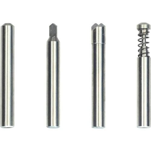 Raise Carbide Mult-t lock Duplicating Dimple Keys Cutters End Milling Cutter For Key Machine Locksmith Tools Bits Drill 4pcs/lot