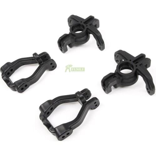 Front Wheel Bearing C Base Carrier Assembly Kit Fit for 1/5 Scale Rovan F5 MCD XS-5