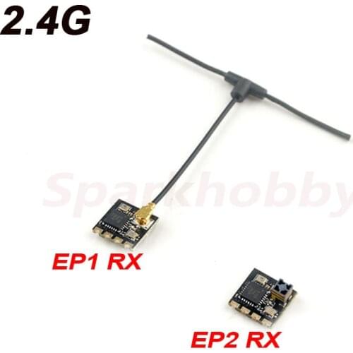 1PC 2.4G ExpressLRS EP1 EP2 Open Source ELRS High Refresh Rate Ultra-Small Long-Range Receiver For Tinywhoop FPV Competition RC