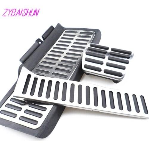 Car Styling, Car Pedal Caps Foot Cover Accelerator Brake Clutch for Volkswagen VW Jetta MK6 mkvi, Car Accessories