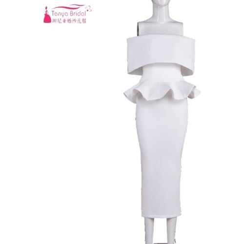 Женские прямые платья TANYA BRIDAL China At AliExpress