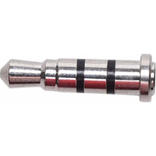 JETTING 3.5mm Smart Mikey Mi Key Quick Click Button Smart Key Dustproof Plug Earphone Jack For Xiaomi Mobile Phone 1PC SILVER