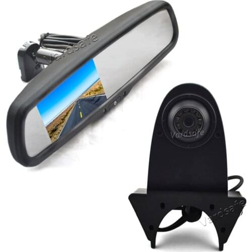 Vardsafe VS807R Reverse Camera & Replacement Rear View Mirror Monitor for MB Sprinter van