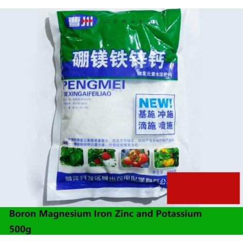 500g Trace Elements Boron Magnesium Iron Zinc Potassium Water-soluble Fertilizer for Grape Watermelon