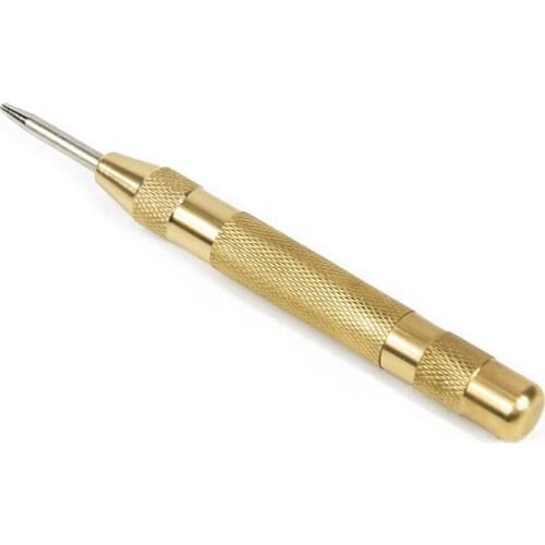 1pc 130mm Automatic Center Pin Punch Drill Automatic Window Breaking Device Wood/Metal Hole Punch Drill Bit