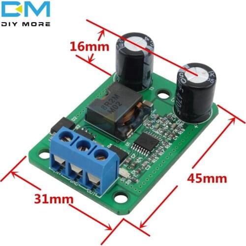 24V/12V To 5V/5A 25W DC-DC Buck Step Down Power Supply Module Synchronous Rectification Power Converter Replace 055L LM2596
