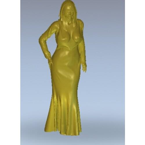 3d model for cnc in STL file format Lady_28