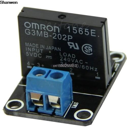 5V 1 Channel OMRON SSR High Level Solid State Relay Module 250V 2A For Arduino