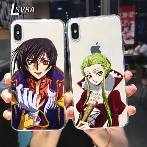Anime Code Geass Lelouch Silicone Cover For Apple Iphone 12 Mini 11 Pro XS MAX X XR 6 7 8 Plus 6S 5 5S SE Phone Case