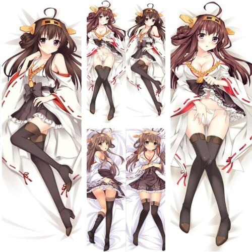 November update Japanese Anime Kantai Collection KanColle Kongo Kongou hugging Body pillowcase Dakimakura body pillow cover case
