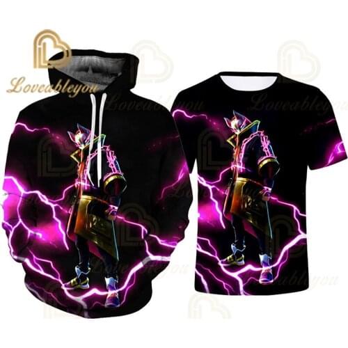 Victory Royale Battle Game 3D Hoodie Children Hoodies Streetwear Hip Hop Hoodie Sweatshirts Harajuku 3D Pringting Gaming Hoodie