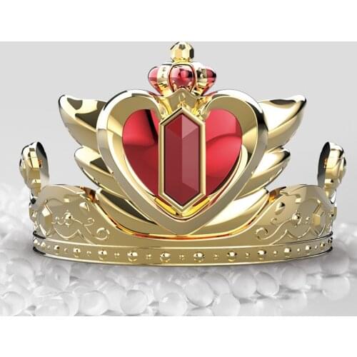 Electric Magic Princess Crown Girls Toy Flashing Music Cosplay Queen Crown Amazing Pretend Play Kids Toy