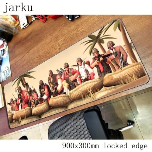 Team fortress mousepad gamer 900x300X3MM gaming mouse pad Professional notebook pc accessories laptop padmouse ergonomic mat