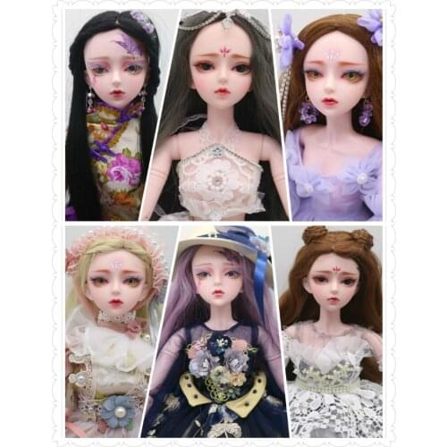 Customized BJD dolls 1/3 BJD dolls 56cm Plastic doll 24 joints ball joint doll 2020