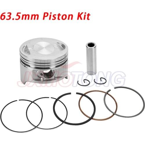 63.5MM 15MM Piston Kit Rings CG200 200CC Shineray ZongShen Lifan Taotao ATV Quad Kaya Xmotos Apollo orion Loncin kids Pit bike