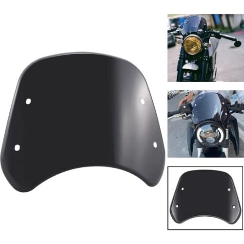 Motorcycle Retro Windshield Instrument visor Wind Upper Fairing Deflector Protector For Benelli Leoncino 250 500 Trail