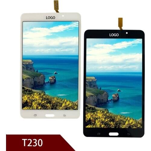 New A+ White or black 7'' inch Tablet Digitizer Glass T230 Tablet Touch screen panel Free Shipping