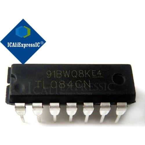 10PCS TL084CN DIP8 TL084 DIP TL084CP new original In Stock