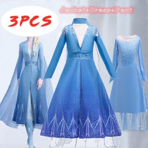 Girl Dress Dress Up Cosplay Costume For Kids Cosplay Party Dress For Halloween Girls Clothing Set Vestidos 4-10