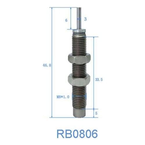 SHUYI RB0806 Industrial Shock Absorber For Furniture application