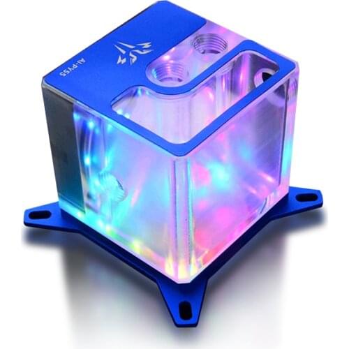 Syscooling all in one water cooling AIO CPU liquid cooler 5V RGB support copper radiator PC water cooling kit