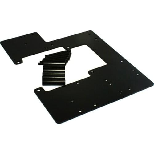Tractor Truck Aluminum CNC Second Floor Plate For 1/14 Rc Truck Tamiya Scania R620 MAN TGX 26.540 6X4 Tractor
