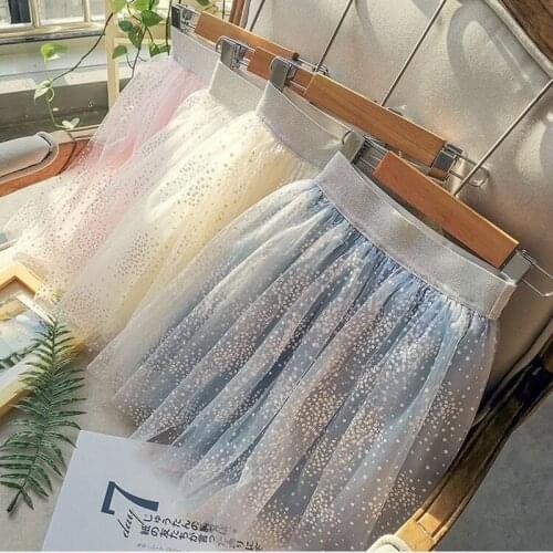 VIDMID Girl Tutu Skirt Kids Princess Girls Skirts Lovely Ball Gown Children mesh Clothing Baby Clothes 4-12Yrs clothes 4252 01
