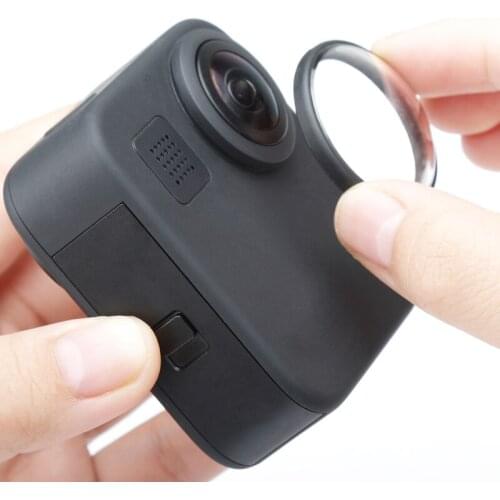 Protective Lenses Camera Lens Cover Frame for GoPro Max Sport Camera
