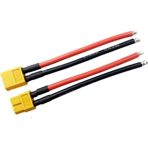 1 set XT60 RC Lipo Li-ion Battery Connector Cable Male Female Plug Wire 12#100mm Battery accessories XT-60 wire