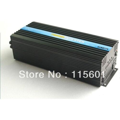 5000w 24v to 120v dc ac High Frequency Inverter Transformers, LED Display Soft Start One Year Warranty
