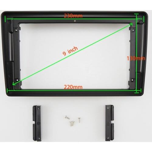 9 INCH Car Audio Frame GPS Navigation Fascia Panel Car dvd Plastic Frame Fascia is suitable for 2011+ ETIOS