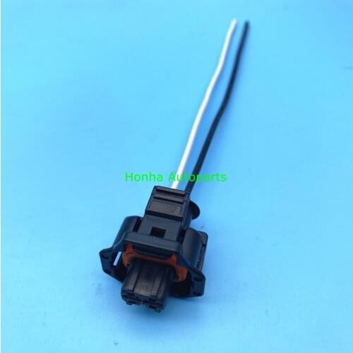 Free shipping 2Pin automotive plug Diesel Fuel Common Rail Injector Crankshaft Sensor female Connector 1928403874 wire harness