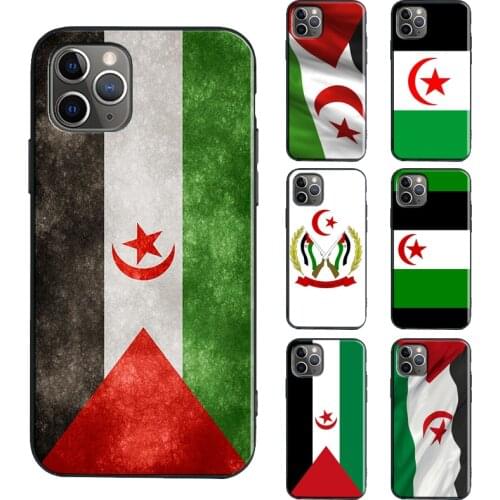 Western Sahara Flag Case For iPhone 11 Pro Max SE 2020 6S 8 7 Plus X XR XS Max 12 Pro Max mini Phone Cover