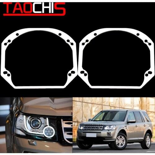 TAOCHIS Car Styling frame adapter DIY Bracket Holder for Land Rover Freelander 2 Hella 3R G5 3/5 Projector Lens