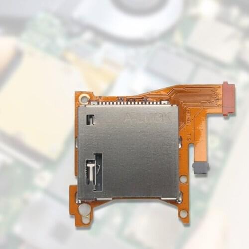 H054 Card Slot Socket Board Replacement Part Compatible with Switch Lite Game Console