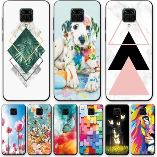 For Xiaomi Redmi Note 9 Pro Case Note 9Pro Lovely Cute Silicone TPU Phone Case on Redmi Note 9 Pro Cover Note 9 Pro Back Cover