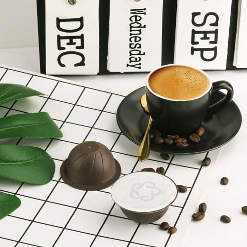 Small Cup icafilas Coffee Fillter Capsule For Nespresso Vertuo Next & ENV150 Vertuoline Plus Refillable Coffee Pods 150ml