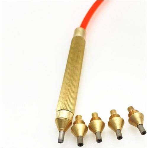 Dental Lab Product Sandblasting Machine Blaster Handle Pen Tungsten Steel Tip Nozzle