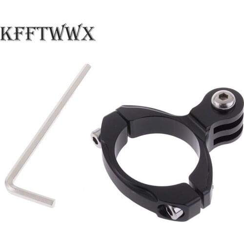 KFFTWWX Bicycle Rig Roll Bar Mount Handlebar Clip Holder for Gopro Hero 9 8 7 6 5 4 SJCAM Yi 4K Eken H9 for Go Pro Accessories