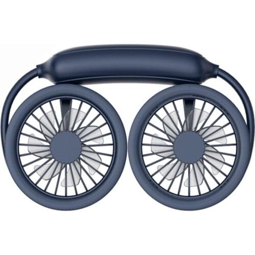 WS36S Multifunctional Hanging Neck Fan USB Charging Mini Hanging Neck Leafless Fan Outdoor Sports Fan Air Cooler