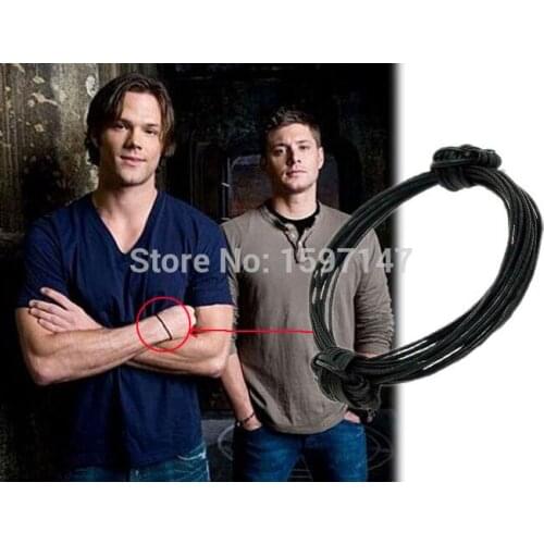 Fashion Supernatural inspired charm Bracelet TV jewelry dean sam devils protection winchester Deluxe Fandom Souvenir gifts