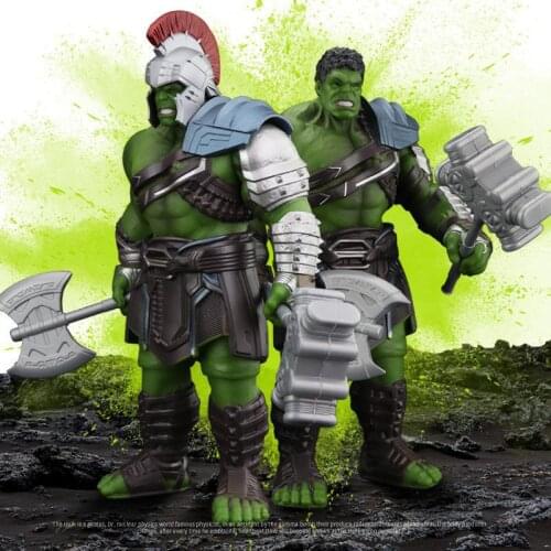 Avengers Thor 3 Hulk Hands Moveable War Hammer Battle Axe Gladiator Action Figure Collectible Model Doll Toys For Children