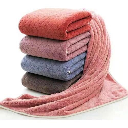2021 New Home Textile Towel Set Adult Absorbent Bath Towel And Hand Face Women Towel Microfiber Fabric Towel 2PCS/Set