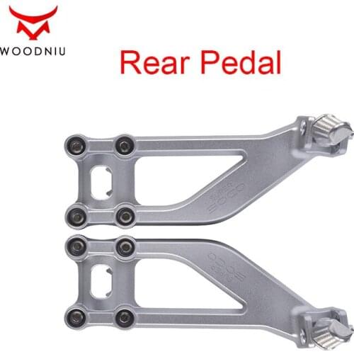 For Super SOCO TS Electric Motorcycle Original Accessories Back Pedals Right and Left Rear Pedal